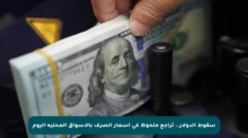 سقوط الدولار.. تراجع ملحوظ في أسعار الصرف بالأسواق المحلية اليوم